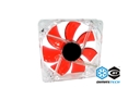 Phobya G-Silent 12 Fan 1500rpm Red Led (120x120x25mm)